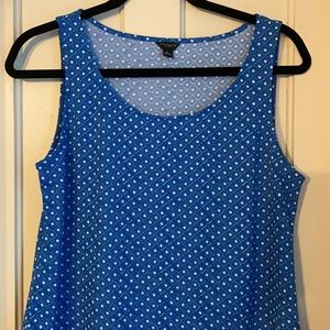 Blue diamond tank NWOT